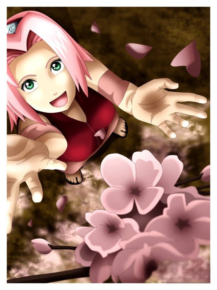 sketch character sakura haruno easily