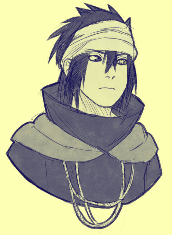 vẽ sasuke