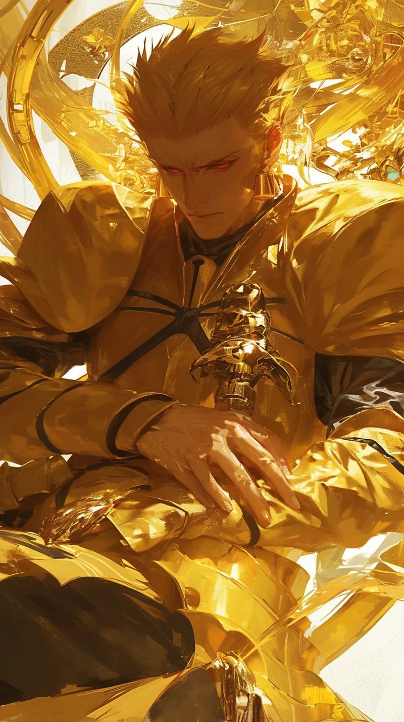 Gilgamesh ánh sáng vàng