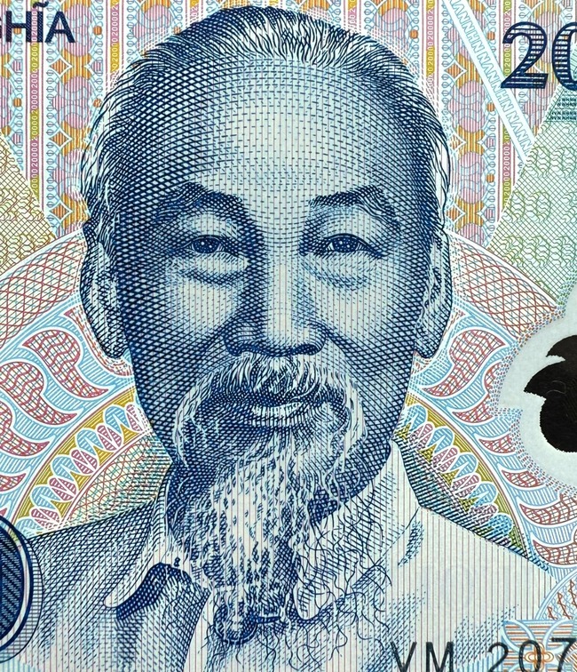 ảnh bác trên tờ tiền