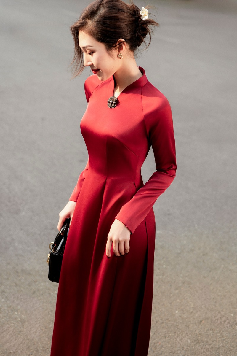 ảnh gái áo dài