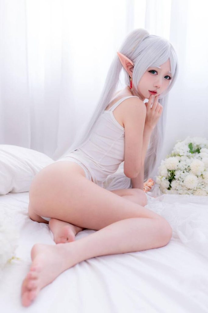 Ảnh sex Senyuki tóc trắng