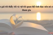 Con gái tôi thấy tôi và vợ tôi quan hệ tình dục nên nó cũng tham gia