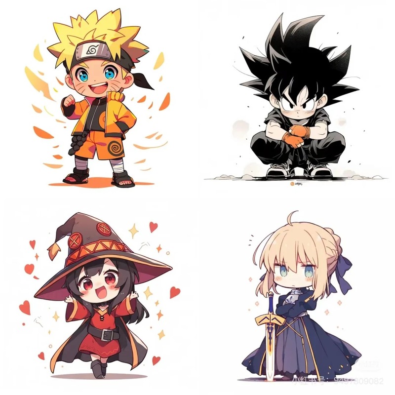anh anime chibi