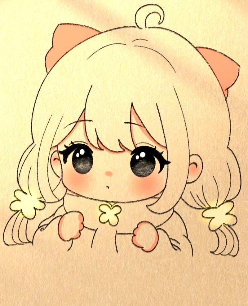 ảnh anime cute vẽ