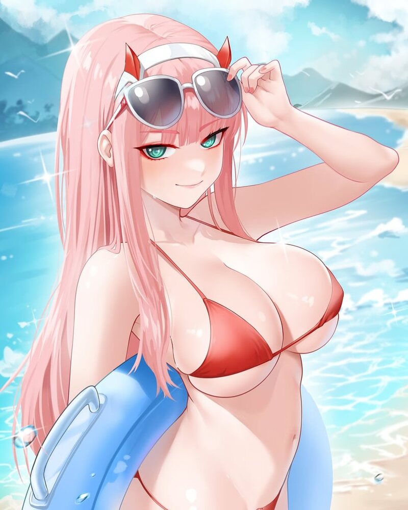 ảnh anime makima bikini