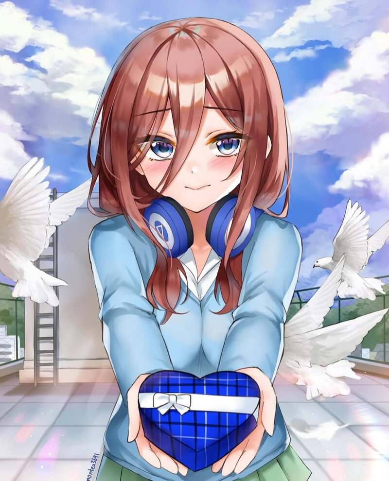 ảnh anime makima chibi
