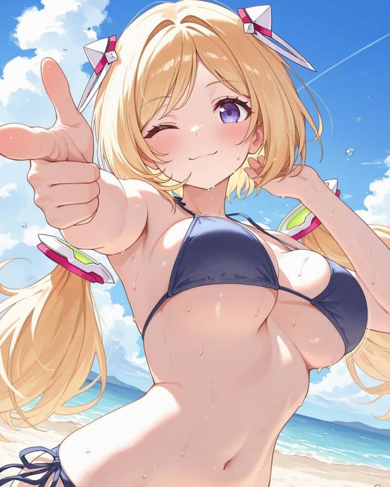 ảnh anime nữ mặc bikini