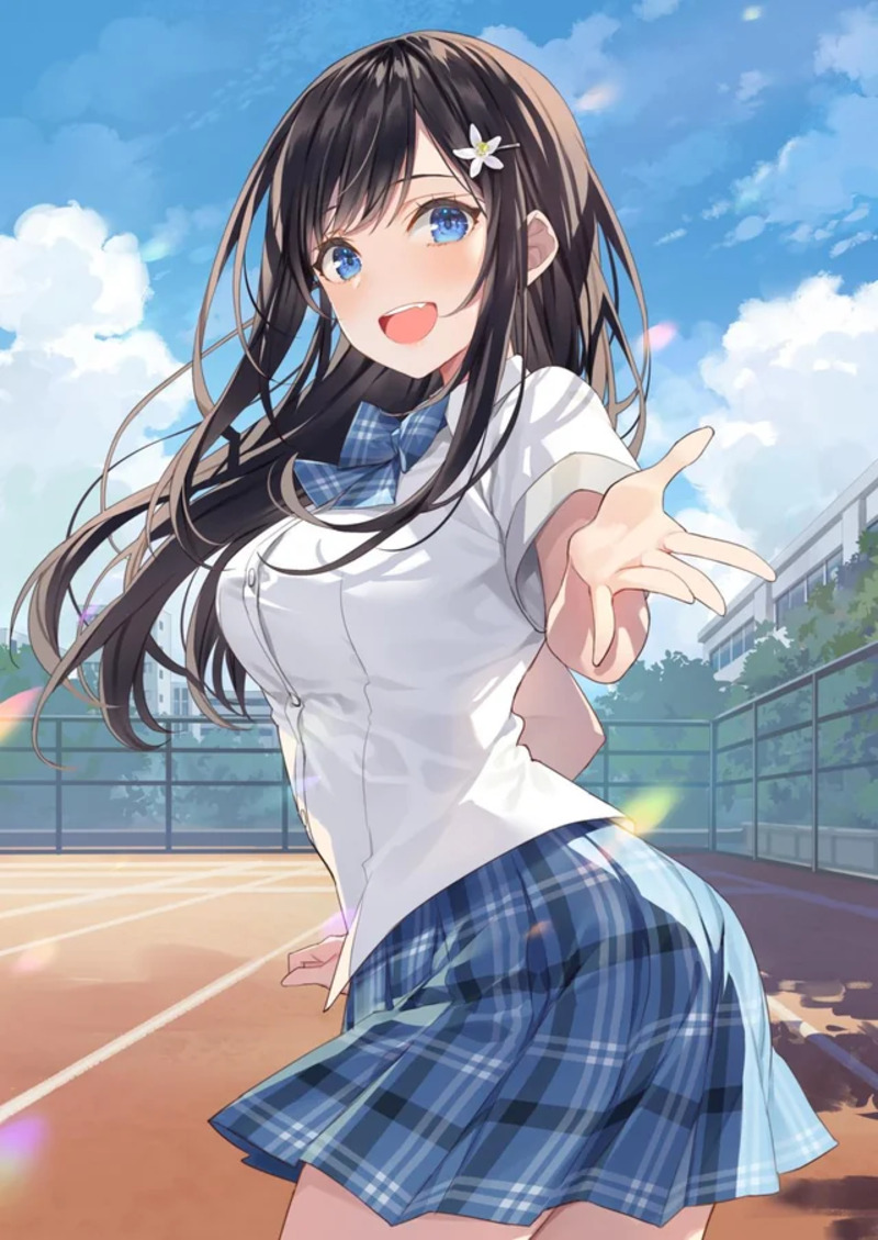 ảnh anime nữ quyến rũ học sinh