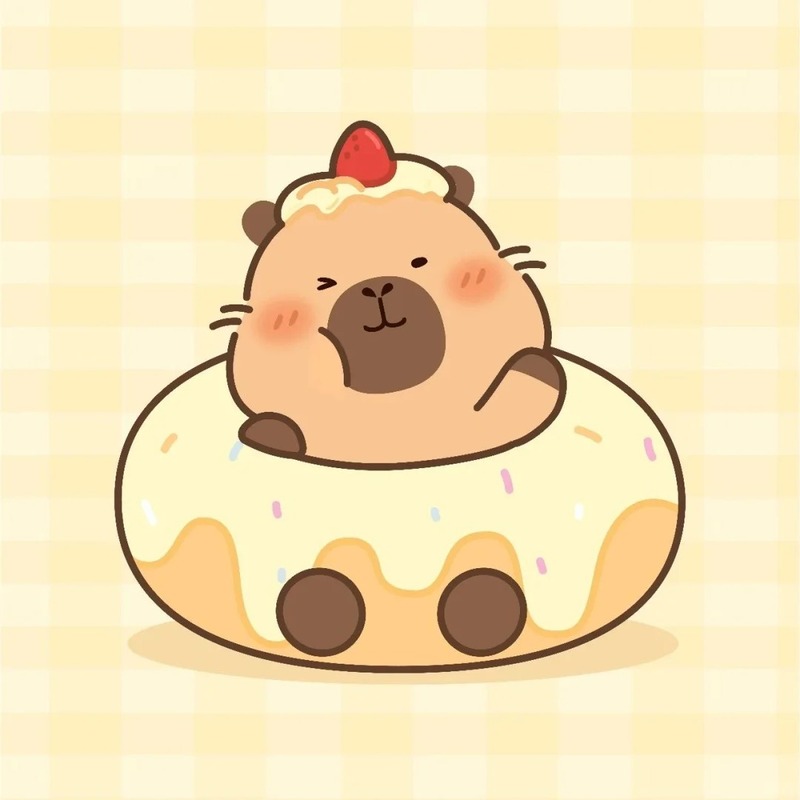 ảnh capybara chibi anime