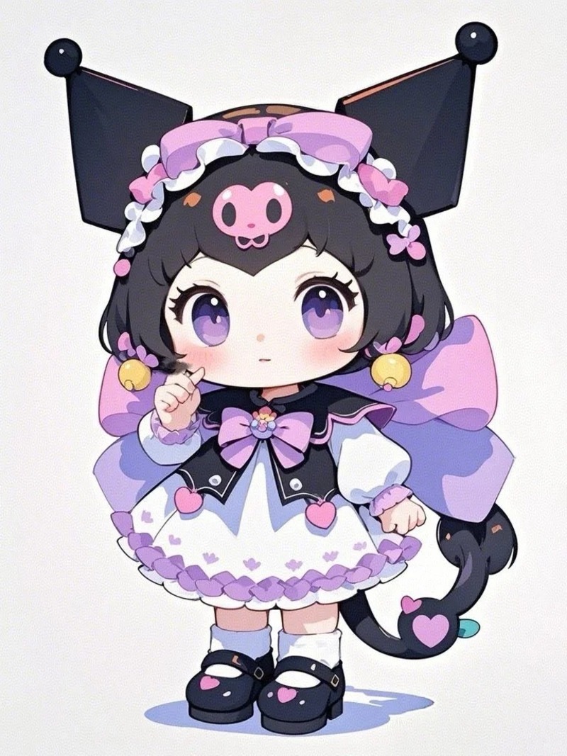 ảnh chibi kuromi