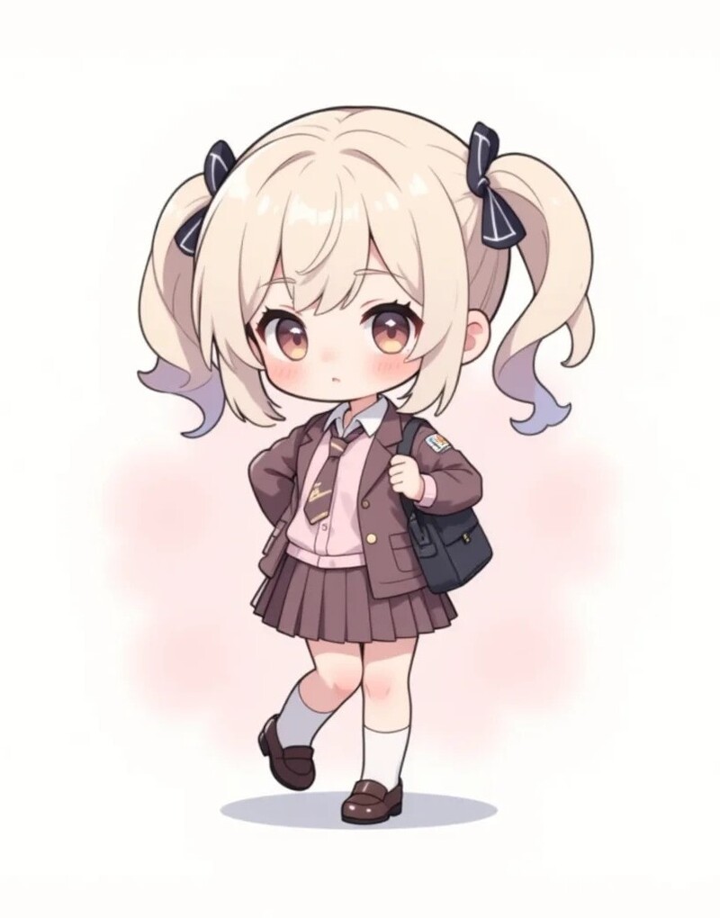 ảnh chibi ngầu nữ