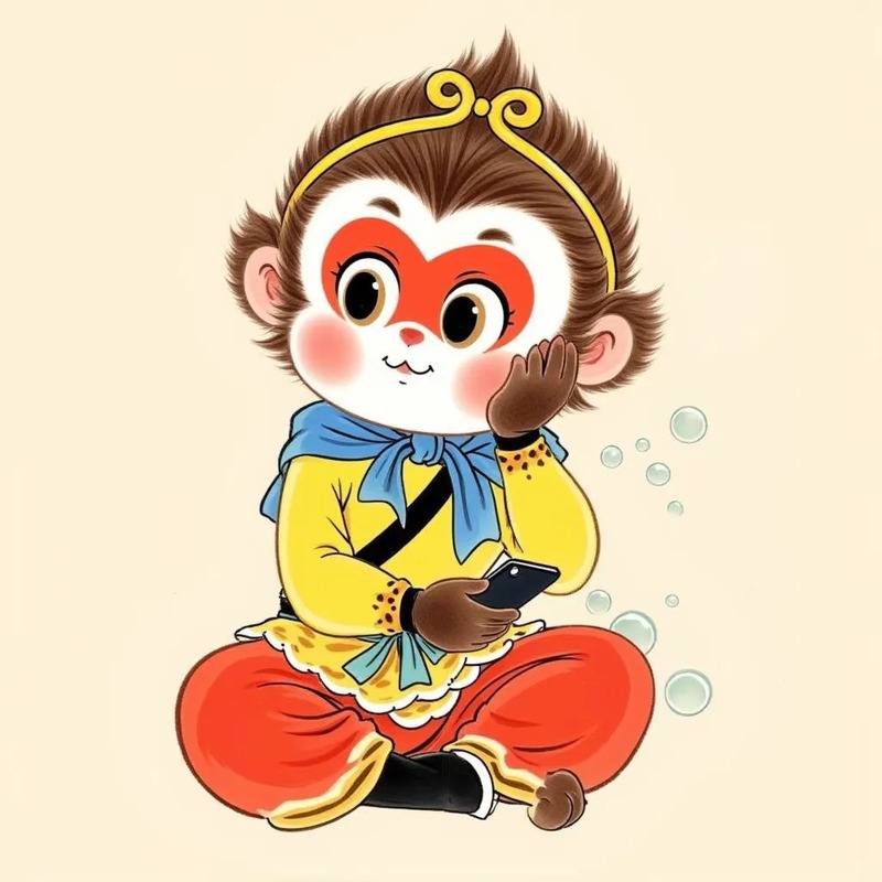 ảnh chibi ngộ không cute