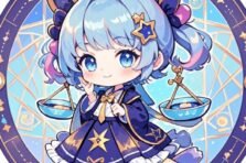 Khám phá 1000 hình ảnh cung Thiên Bình chibi nữ cute nhất