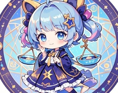 Khám phá 1000 hình ảnh cung Thiên Bình chibi nữ cute nhất