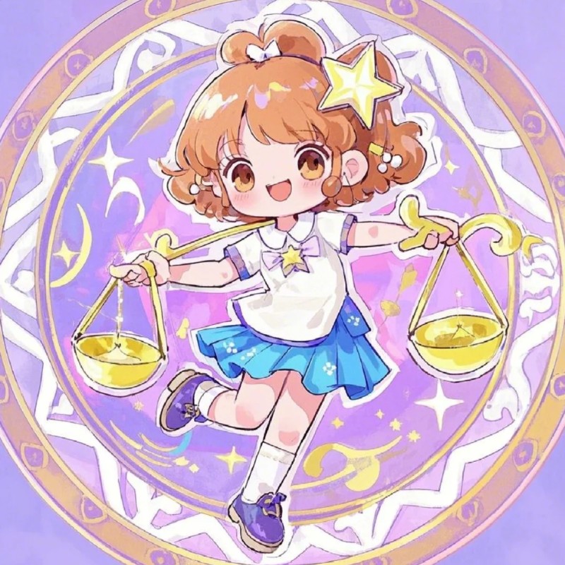 ảnh cung thiên bình chibi đẹp