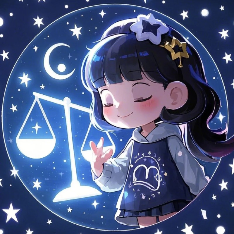 ảnh cung thiên bình chibi