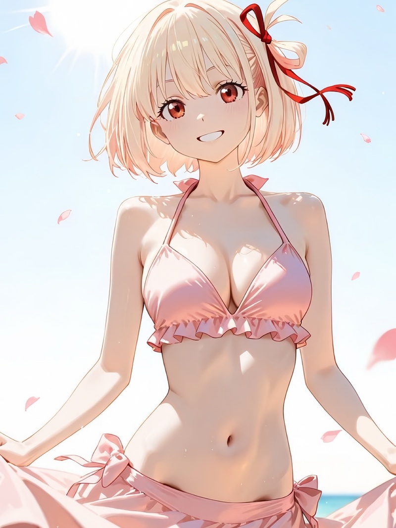 ảnh gái anime mặc bikini
