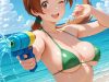Bộ sưu tập hình ảnh nữ anime bikini sexy đầy khiêu gợi