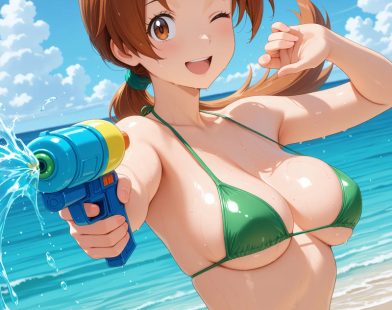 Bộ sưu tập hình ảnh nữ anime bikini sexy đầy khiêu gợi