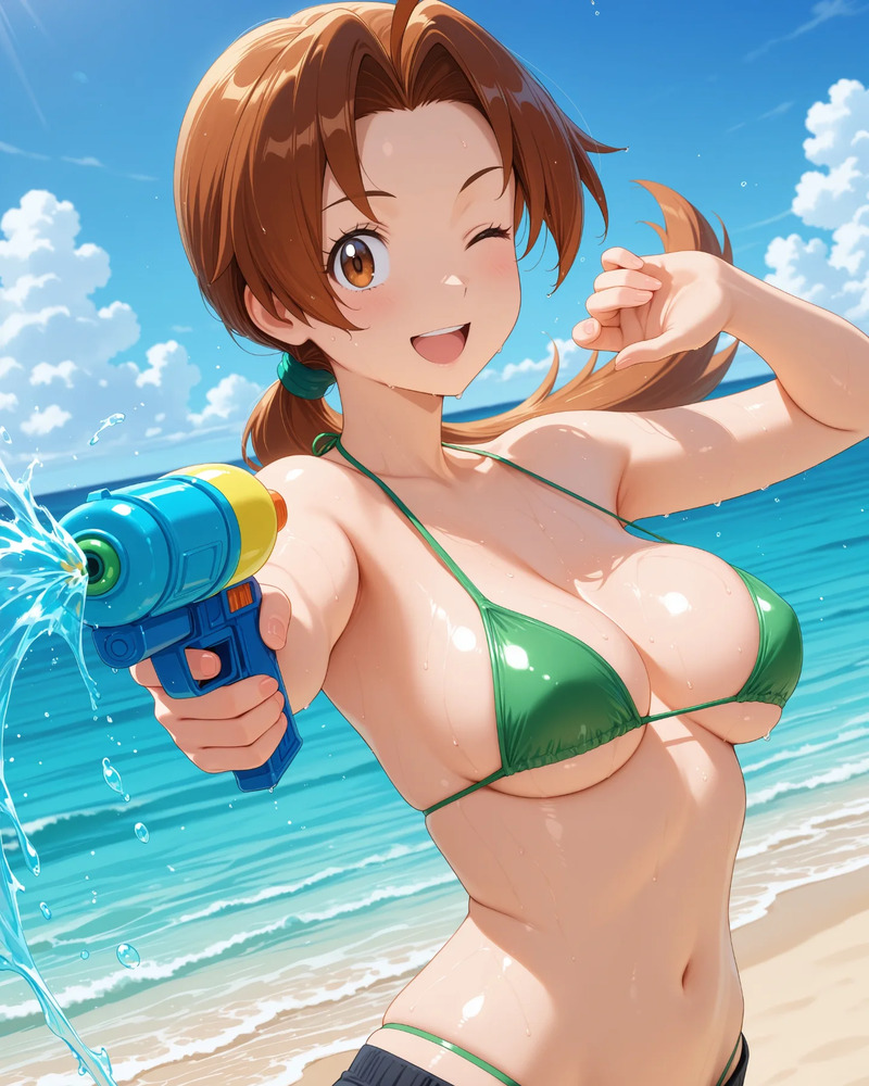 anime nữ bikini