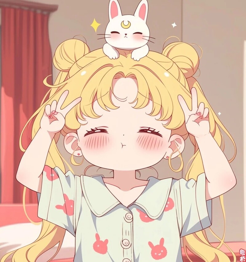 anime nữ chibi
