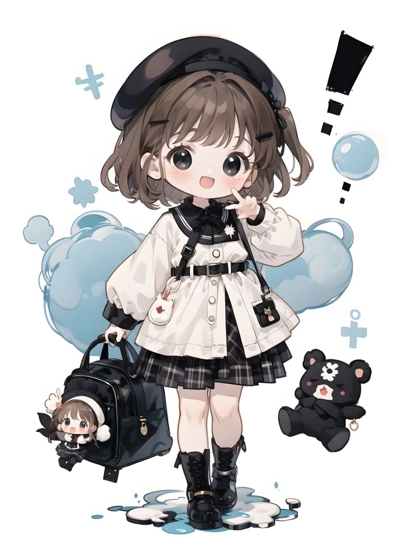 anime nữ cute chibi