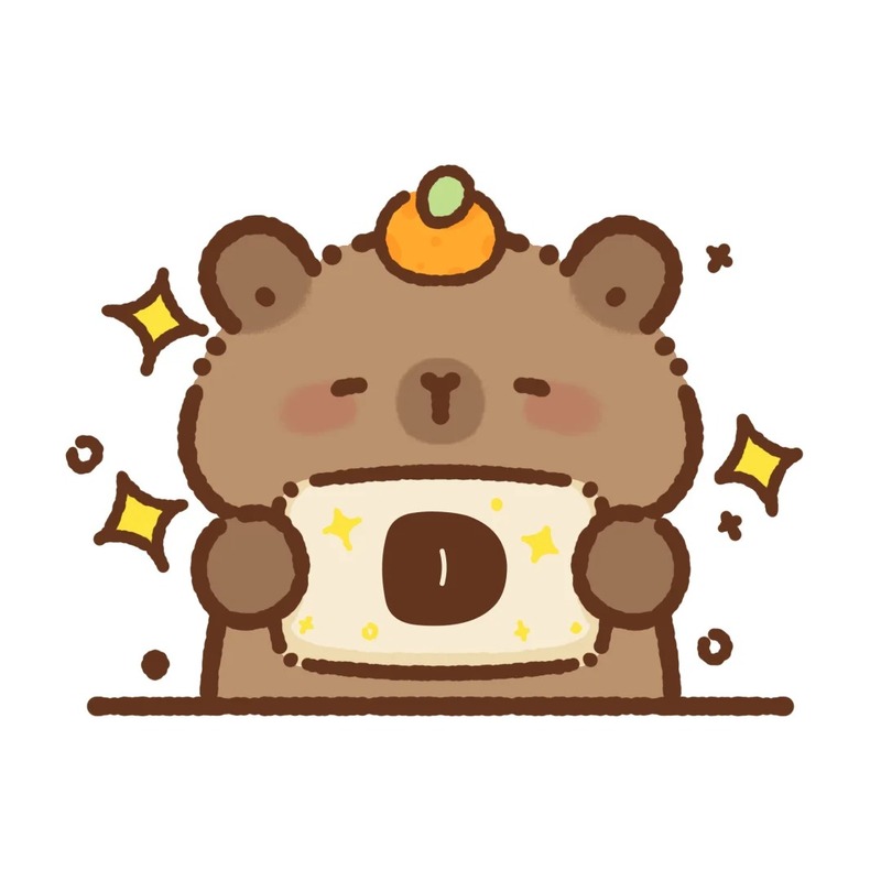 capybara chibi d