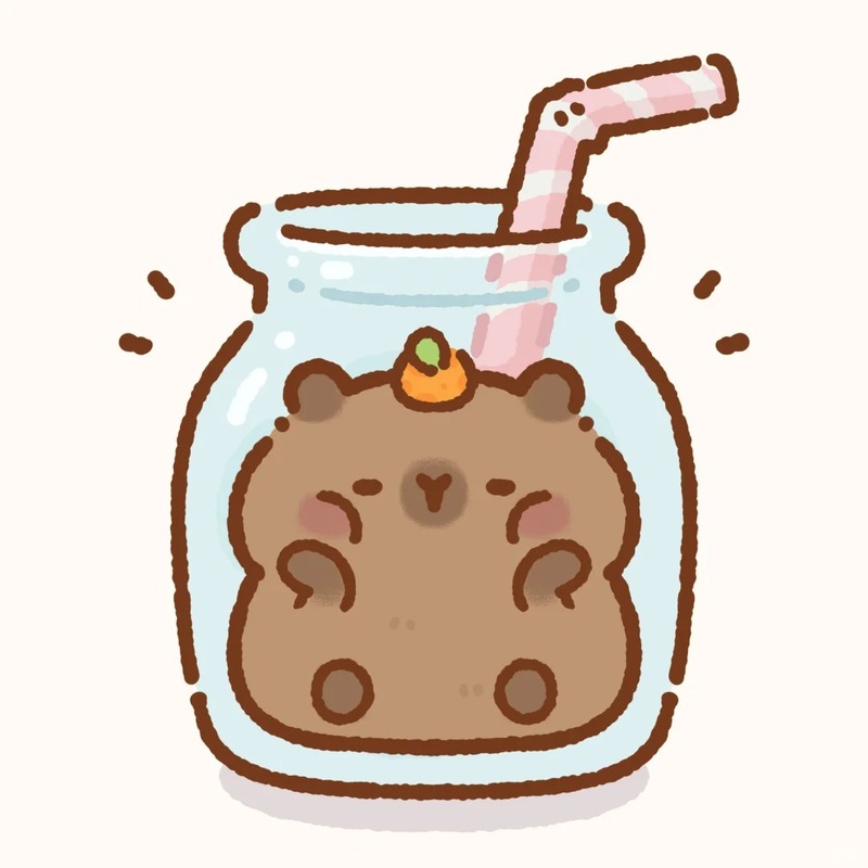 capybara chibi đẹp