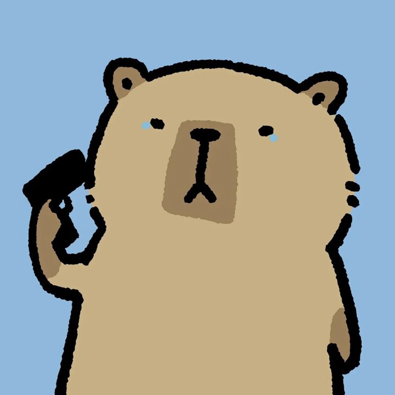 capybara chibi doạ