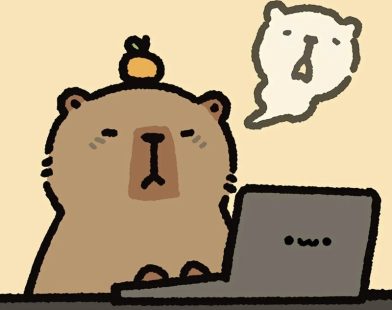 1001+ hình nền Capybara chibi gây sốt các mạng xã hội
