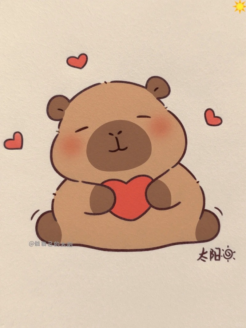 capybara chibi