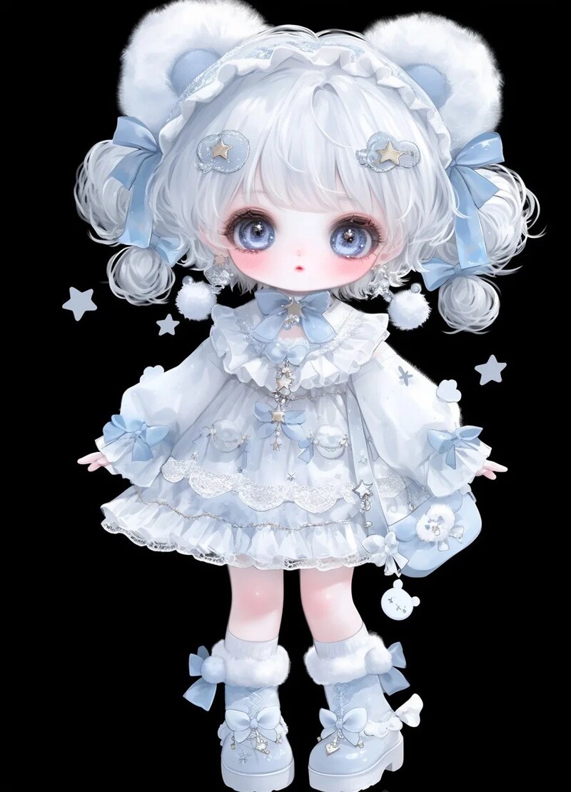 chibi 311 mắt đẹp