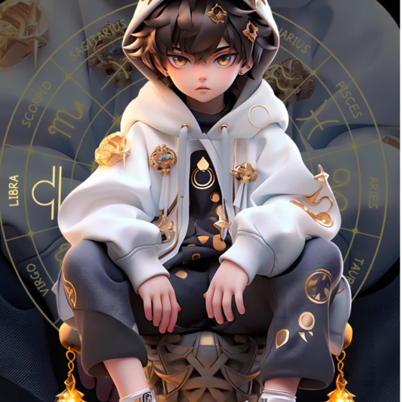 cung thiên bình chibi chất
