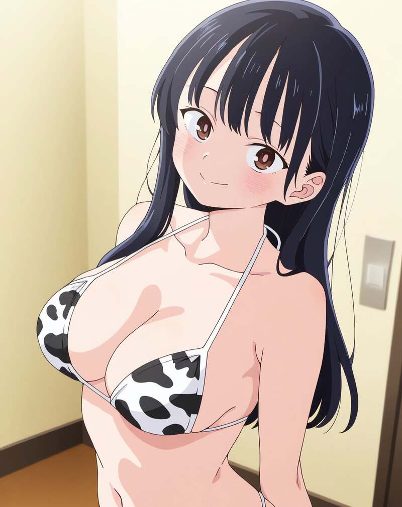 gái mặc bikini anim