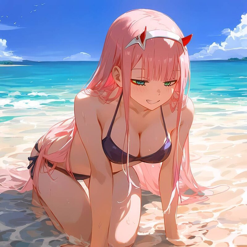 hình ảnh anime nữ bikini