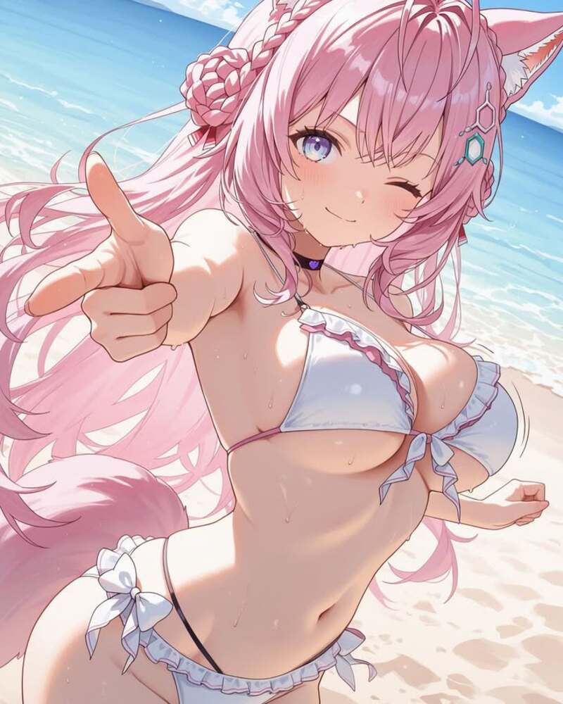hình ảnh anime nữ mặc bikini