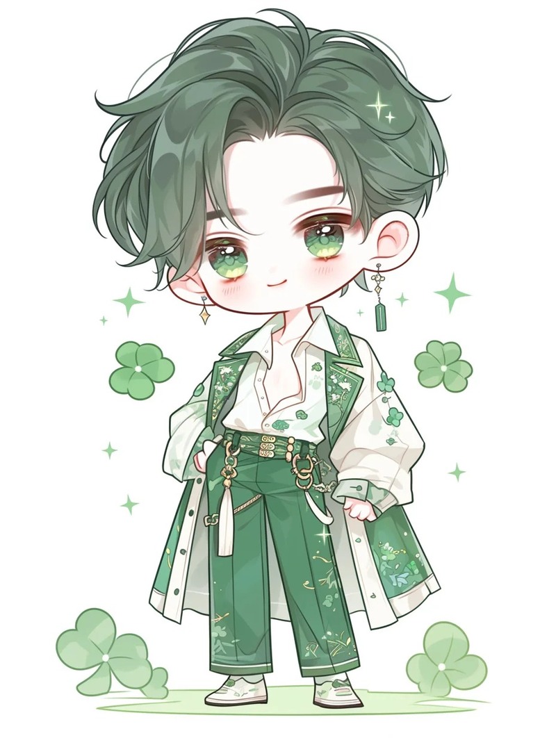 hình ảnh chibi 311 may mắn