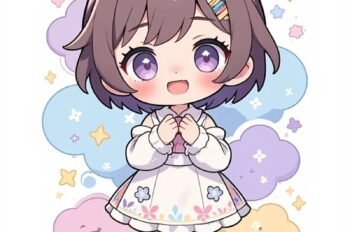[Ý Tưởng] 150+ ảnh chibi cute đáng yêu soạn làm avatar, hình nền