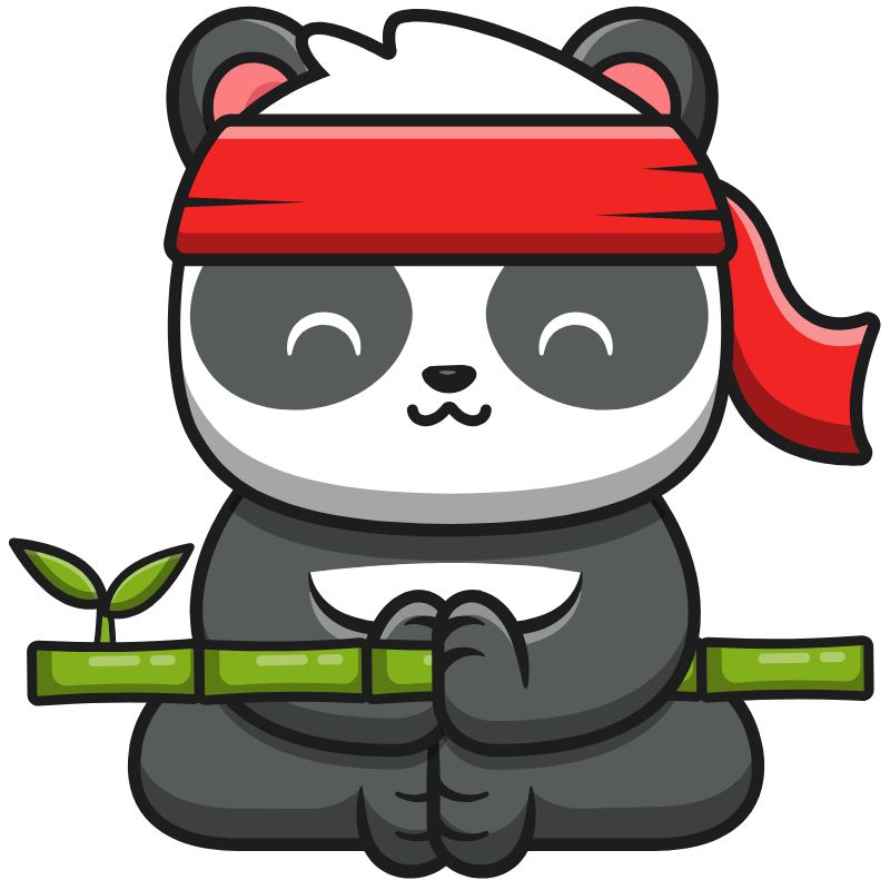 hình ảnh gấu trúc chibi cute 4k