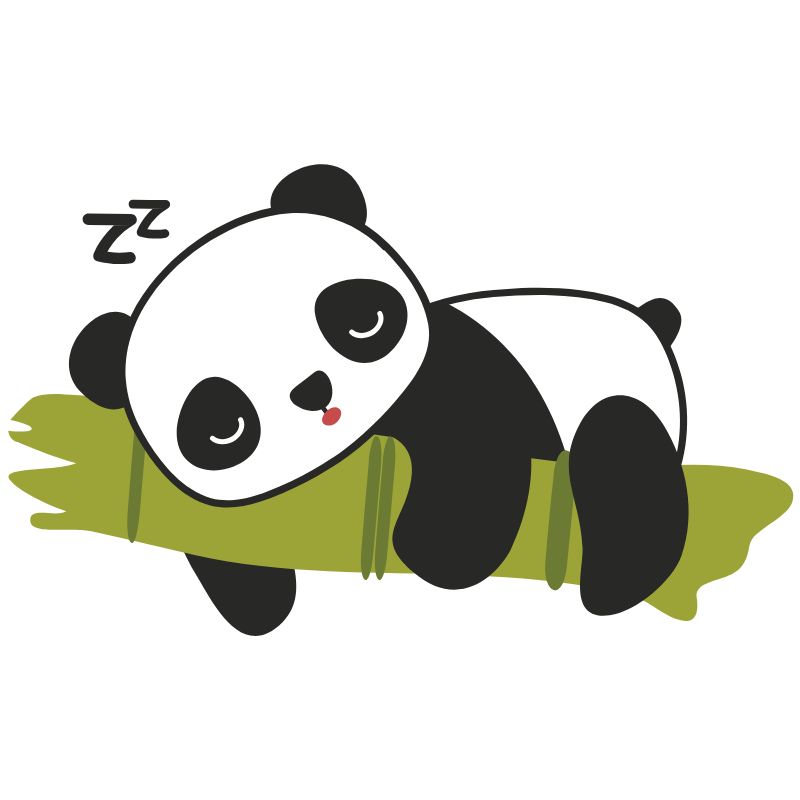 hình ảnh gấu trúc chibi cute cực chất