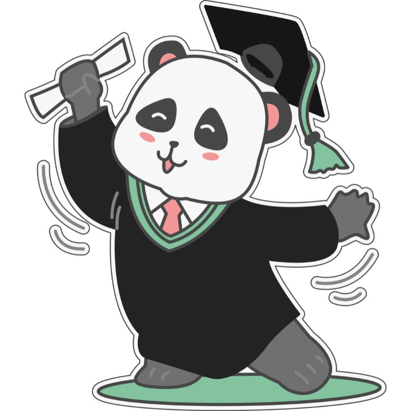 hình ảnh gấu trúc chibi cute cực đẹp