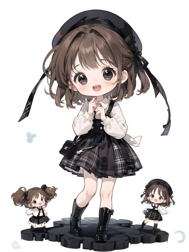hình anime chibi nữ cute