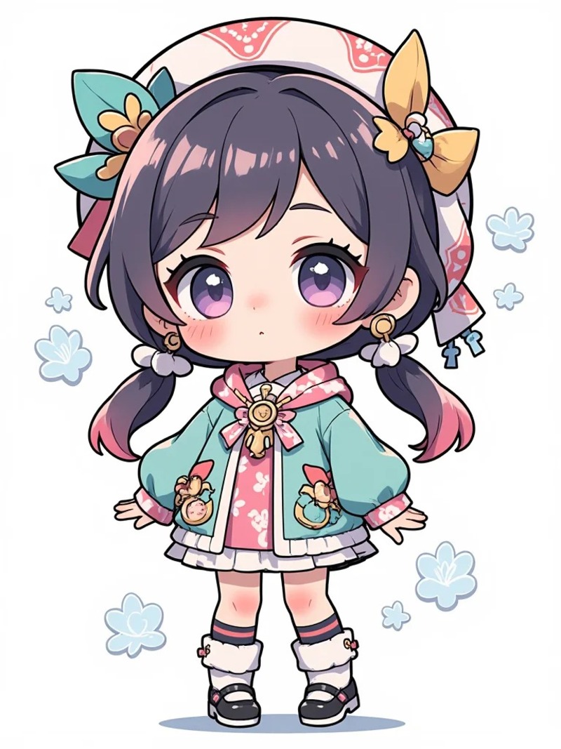 hinh chi bi cute