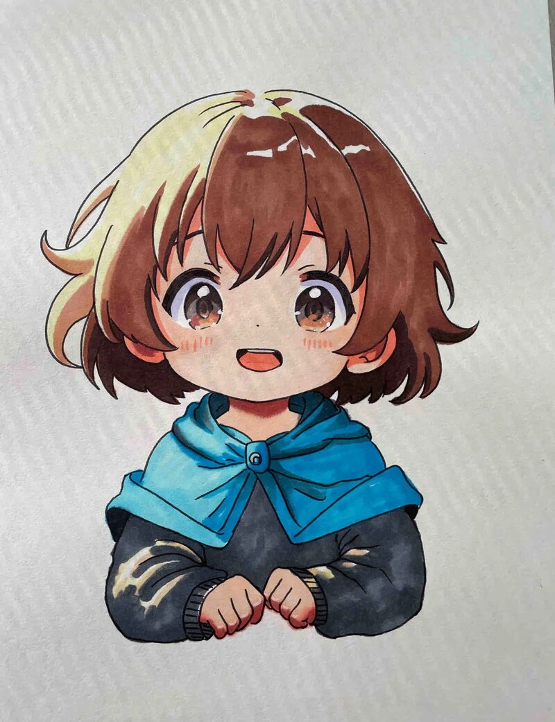 hinh chibi de thuong