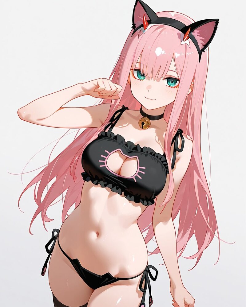 hình gái anime mặc bikini