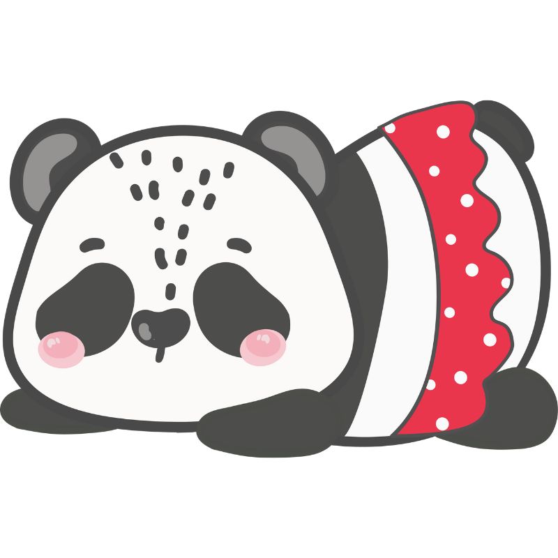 hình gấu trúc chibi cute cute (2)