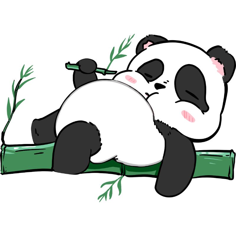 hình gấu trúc chibi cute siêu đẹp