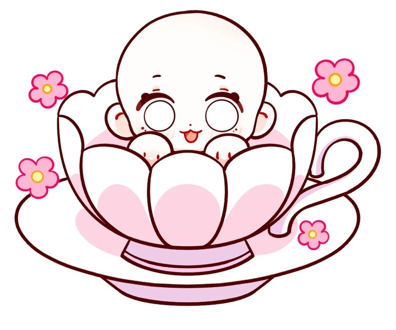 mặt chibi ngộ nghĩnh
