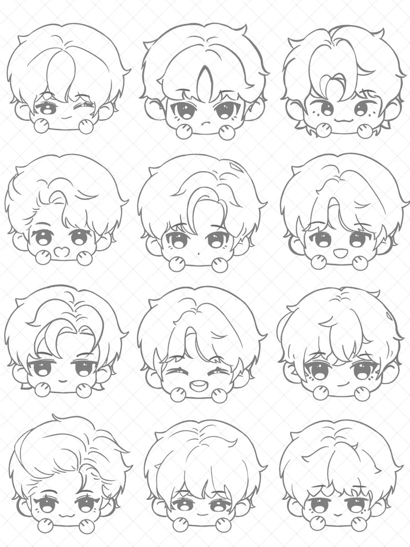 mặt chibi